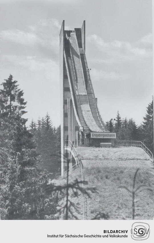 Postkarte "Erzgebirgsschanze"