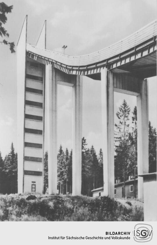 Postkarte "Erzgebirgsschanze"