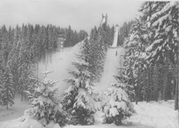 Bild: Postkarte "Erzgebirgsschanze und Jugendschanzen"