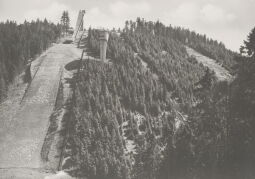 Bild: Postkarte "Schanze am Rennsteig, Oberhof"