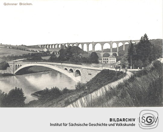 Postkarte "Göhrener Brücken"
