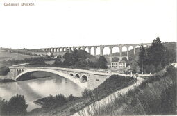Bild: Postkarte "Göhrener Brücken"