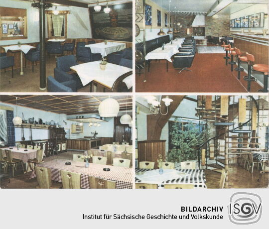Postkarte Gaststätte "Mecklenburger Mühle"