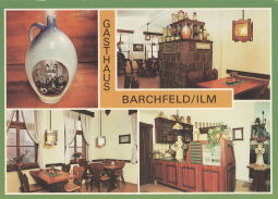 Bild: Postkarte "Gasthaus Barchfeld/Ilm"