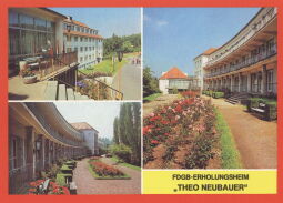 Bild: Postkarte FDGB- Erholungsheim "Theo Neubauer"