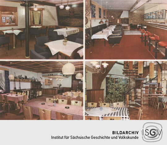 Postkarte Gaststätte "Mecklenburger Mühle"