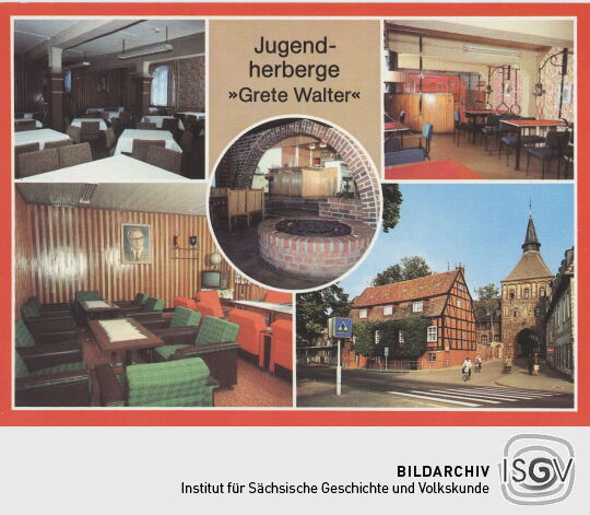 Postkarte Jugendherberge "Grete Walter"