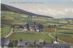 Bild: Postkarte "Sporthotel Oberwiesenthal"
