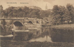 Bild: Postkarte "Muldenbrücke, Wechselburg"
