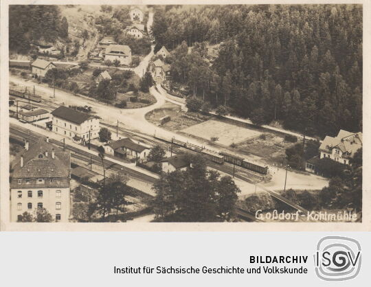 Postkarte "Goßdorf-Kohlmühle"