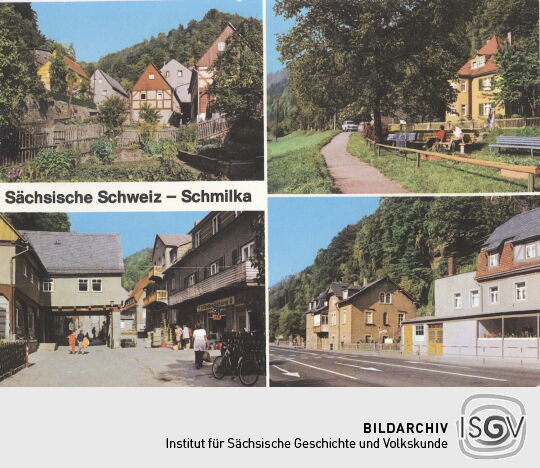 Postkarte "Sächsische Schweiz - Schmilka"