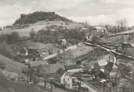 Postkarte "Schöna, Sächsische Schweiz"