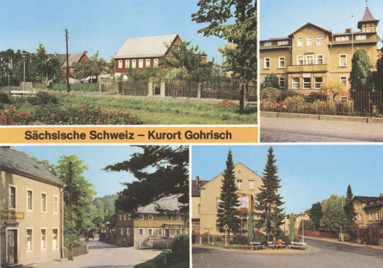 Postkarte "Sächsische Schweiz-Kurort Gohrisch"