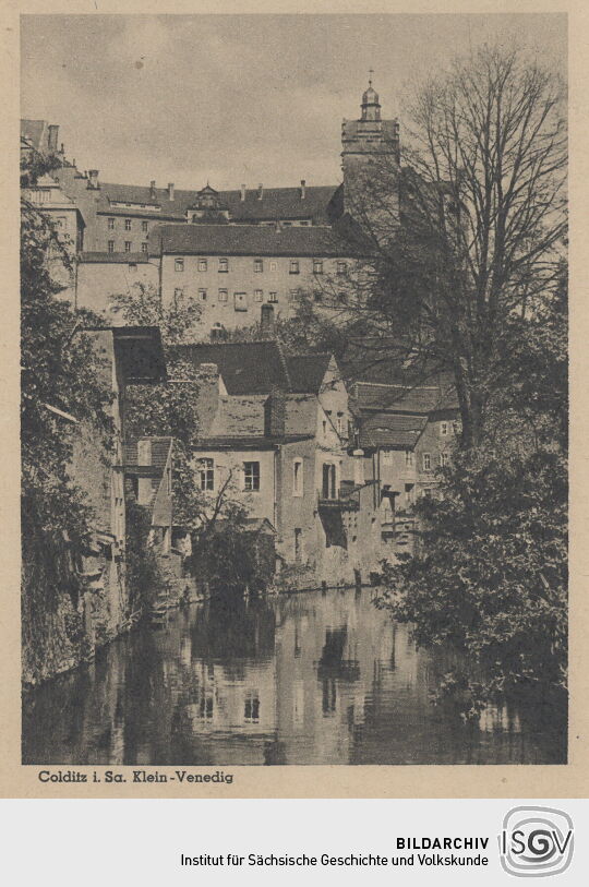 Postkarte "Colditz i. Sa. Klein-Venedig"