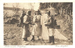Bild: Postkarte "Eine Neuigkeit, Bilder aus dem Erzgebirge"