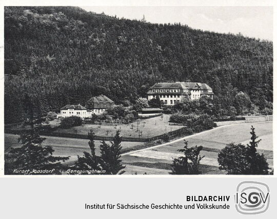 Postkarte "Genesungsheim Jonsdorf"