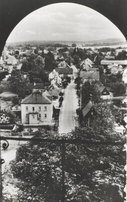 Blick vom Kirchturm über Burkau