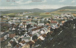 Bild: Postkarte "Aue im Erzgebirge"