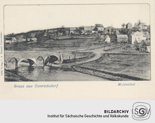 Postkarte "Gruss aus Conradsdorf"