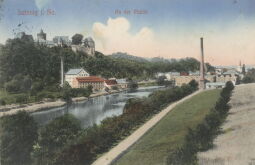 Bild: Postkarte "Leisnig, an der Mulde"