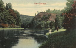 Bild: Postkarte "Harrasfelsen"