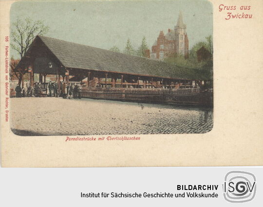 Postkarte "Gruss aus Zwickau"