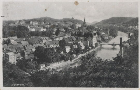 Postkarte "Waldheim"
