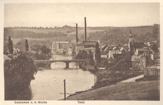 Postkarte "Lunzenau a. d. Mulde"