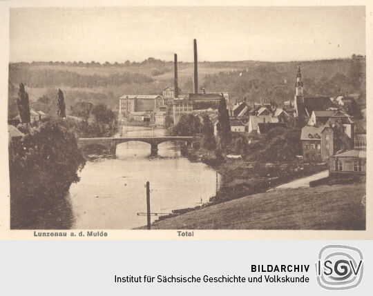 Postkarte "Lunzenau a. d. Mulde"