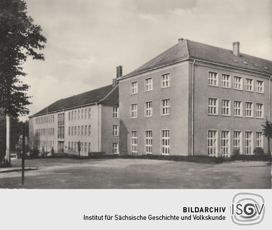 Postkarte "Forschungsinstitut für NE-Metalle, Freiberg"