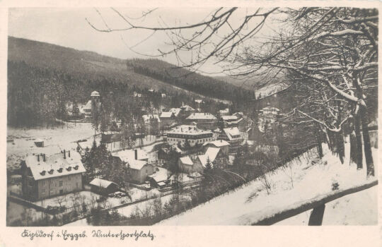 Ansichtskarte "Kipsdorf i. Erzgeb. Wintersportplatz"