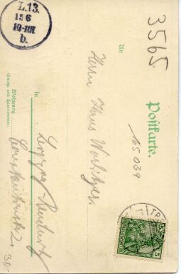 Postkarte Gruß aus Altenhain.