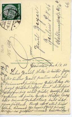 Bild: Postkarte Glauchau in Sachsen. Bismarckturm mit Gedächtsnishalle und Jugendherberge.