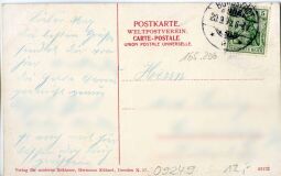 Mehrbild-Postkarte von Burgstädt mit sechs Ansichten.