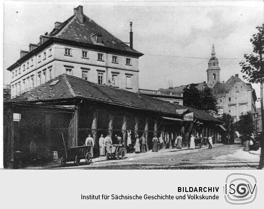 Dresden - Fleischhallen Kreuzstr.