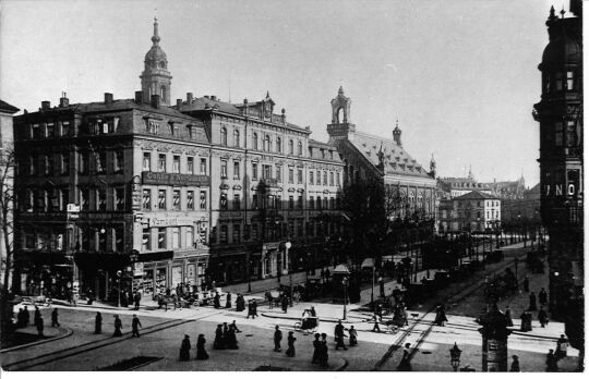 Dresden. Ringstraße um 1905