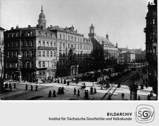 Dresden. Ringstraße um 1905