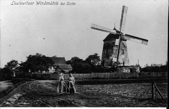 Leutewitzer Windmühle bei Cotta