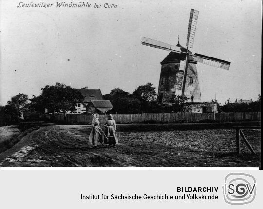 Leutewitzer Windmühle bei Cotta