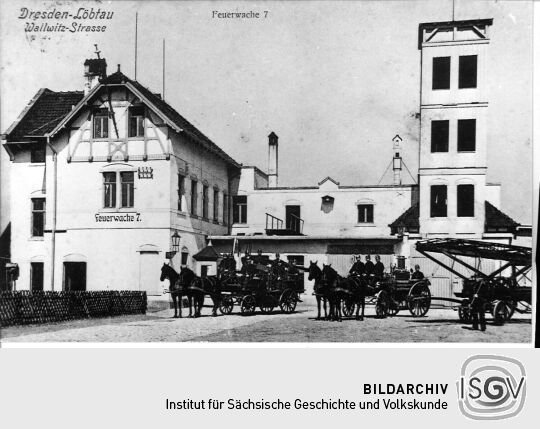 Dresden - Löbtau - Wallwitz-Strasse Feuerwache 7