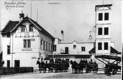 Bild: Dresden - Löbtau - Wallwitz-Strasse Feuerwache 7
