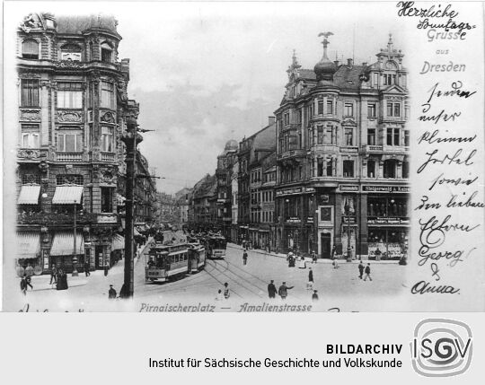 Pirnaischer Platz in Dresden