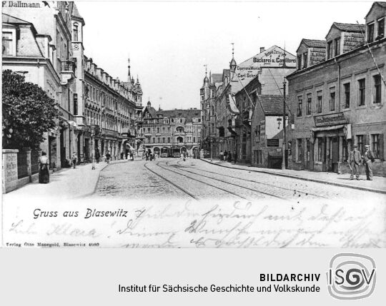 Postkarte 'Gruss aus Blasewitz'