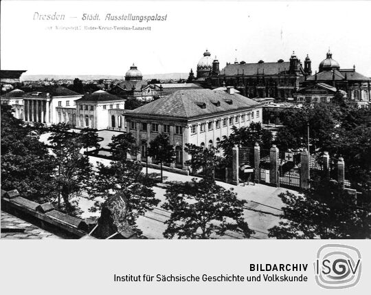 Dresden - Städtischer Ausstellungspalast.