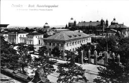 Bild: Dresden - Städtischer Ausstellungspalast.
