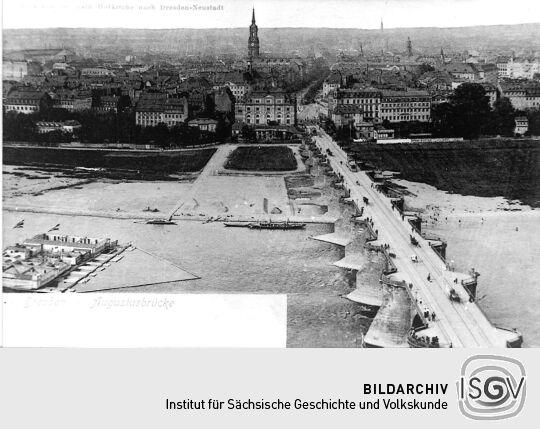 Dresden - Augustusbrücke.