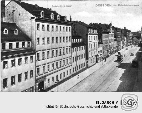 Dresden - Friedrichstraße.