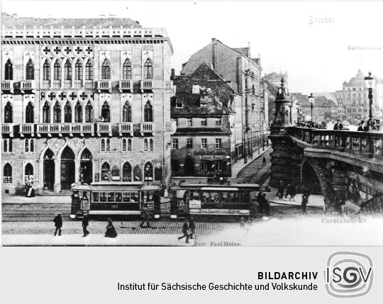 Dresden - Carolabrücke.