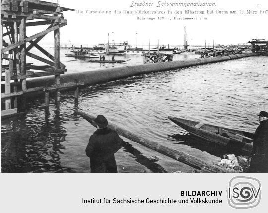 Dresden - Schwemmkanalisation.