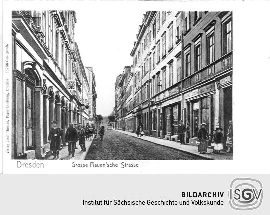 Dresden - Große Plauen'sche Straße.